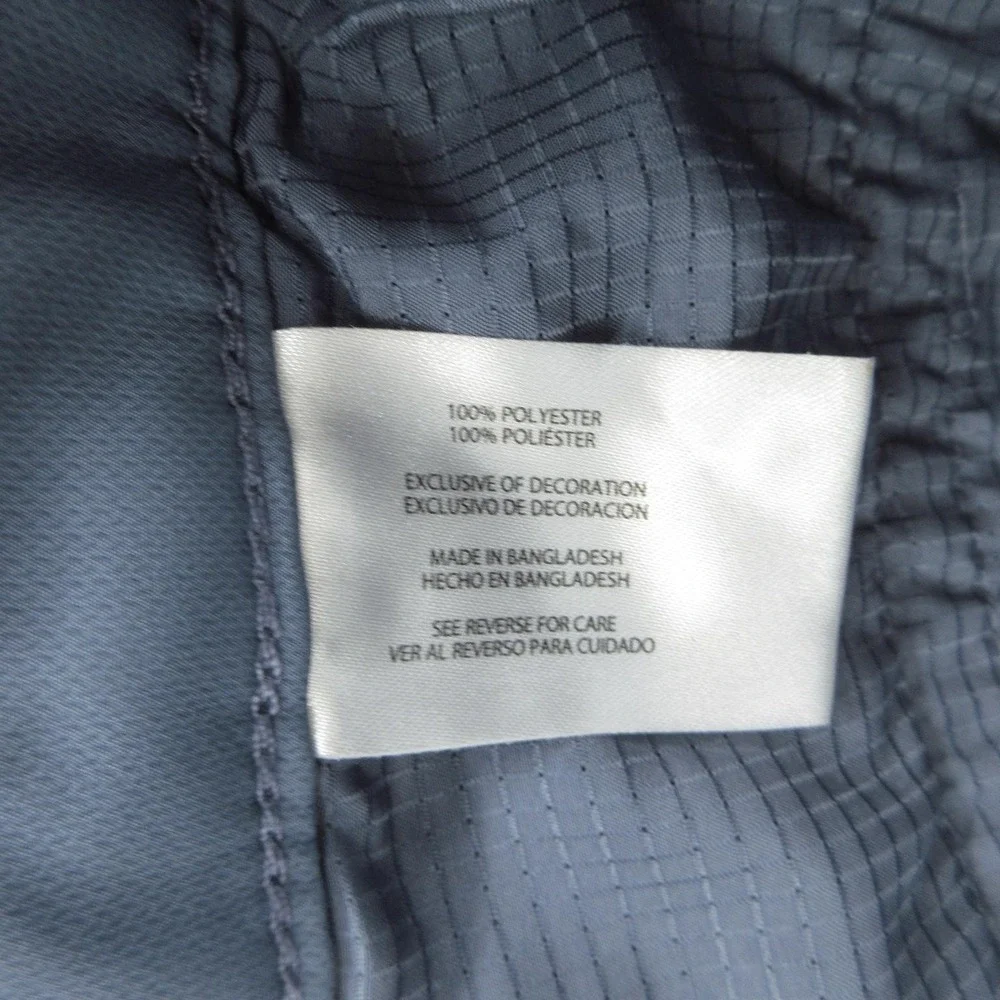 Banana Republic Pants Mens 40x31 Blue Gray Performance Golf Flat Front